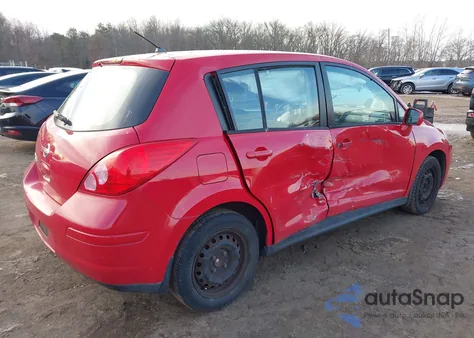 2009 Nissan Versa 1.8S из США, поврежденный, VIN 3N1BC13E29L354280